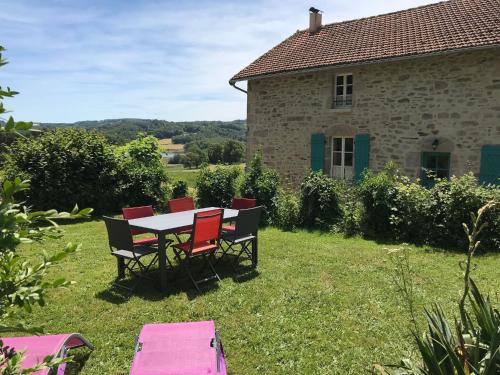 Κήπος έξω από το Domaine Les Teuillères