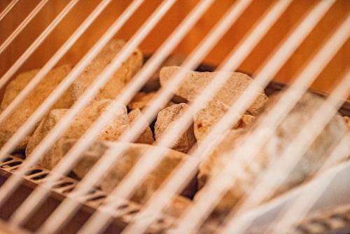 a close up of a basket of food at Haus Sonnseite in Au im Bregenzerwald