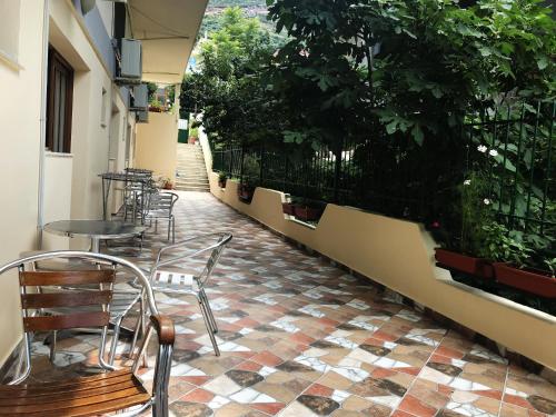 Un balcón o terraza en Flutura Apartments