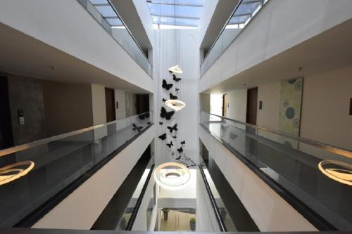 Koupelna v ubytování Vivid A Boutique Hotel