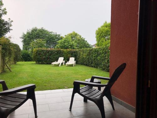 Κήπος έξω από το Apartamentos El Guindal