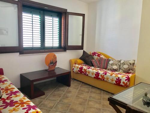 Posezení v ubytování Casa La Veranda di Ligny