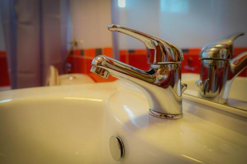 Koupelna v ubytování Markov konak