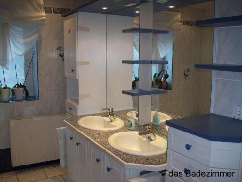 Ένα μπάνιο στο Riedl Gästewohnung