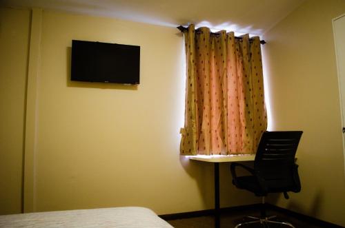 Gess Hotelにあるテレビまたはエンターテインメントセンター