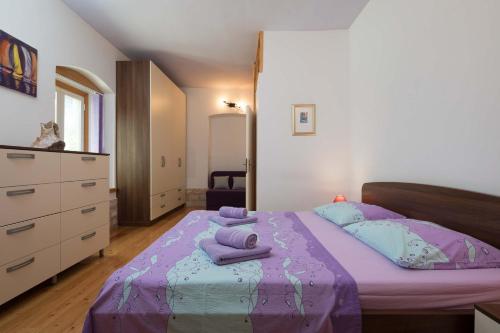 Cama o camas de una habitación en Apartment Pere