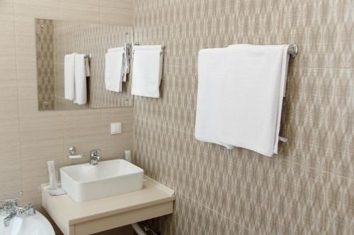 Ένα μπάνιο στο Hotel Amurasso