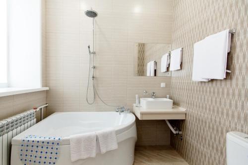 Ένα μπάνιο στο Hotel Amurasso