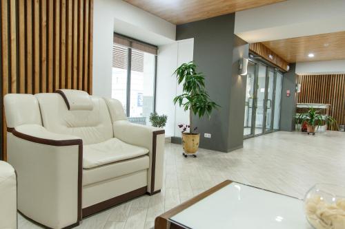 Χώρος καθιστικού στο Hotel Amurasso