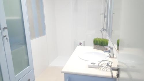 Phòng tắm tại Apartamento Canteras Gran Canaria