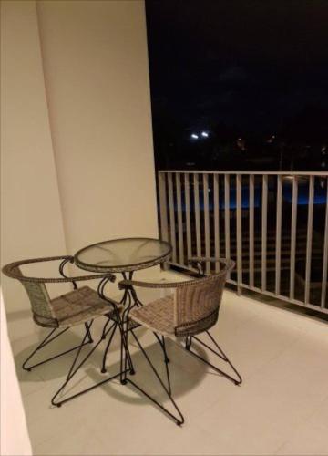 Balkoni atau teres di The sea condominium by Supitsa