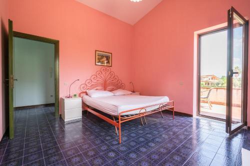 Posteľ alebo postele v izbe v ubytovaní Villa Troianiello