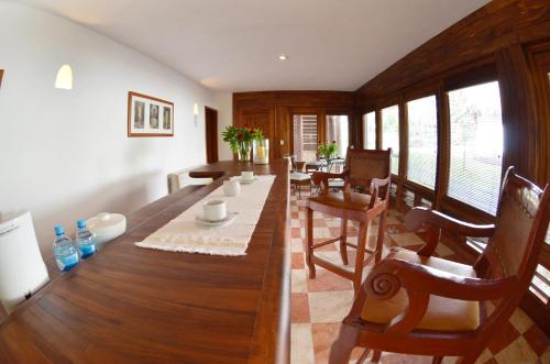 Zona de estar de The Lodge at Chichen Itza