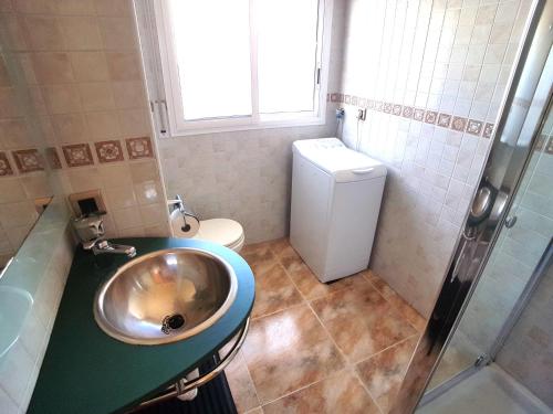 Koupelna v ubytování Apartamento Cala Montgó