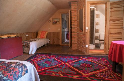 Cama o camas de una habitación en Aavikunurga Guesthouse