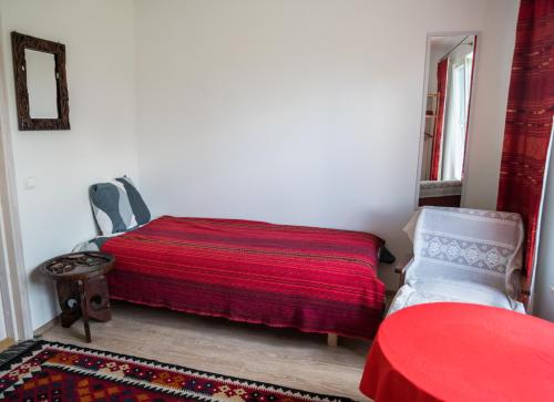 Cama o camas de una habitación en Aavikunurga Guesthouse