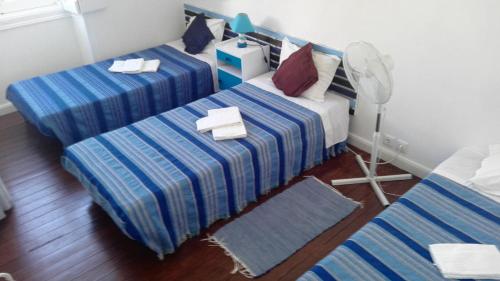 Katil atau katil-katil dalam bilik di White Sun Hostel