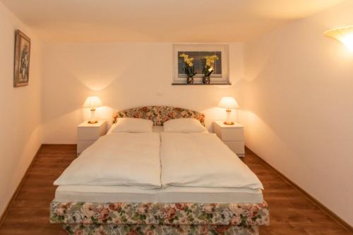 Postel nebo postele na pokoji v ubytování Apartma Spaans