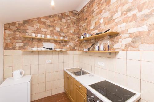 Køkken eller tekøkken på House Paklenica Stone I