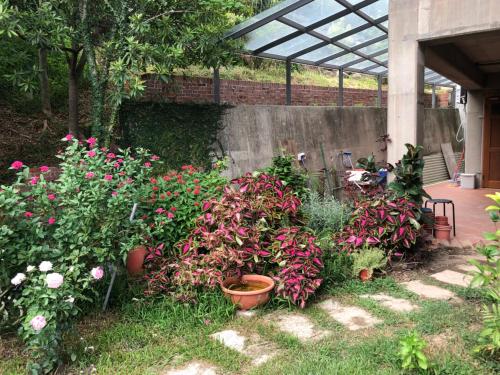 Jardín al aire libre en 樹之間民宿 樟間 櫸間