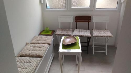 Ruang duduk di Apartman Vukovic