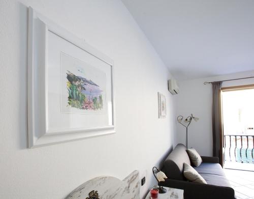 Posezení v ubytování Luxury Room Vittorio Emanuele II