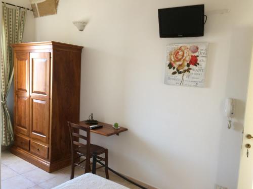 Televisyen dan/atau pusat hiburan di La Locanda al Castello