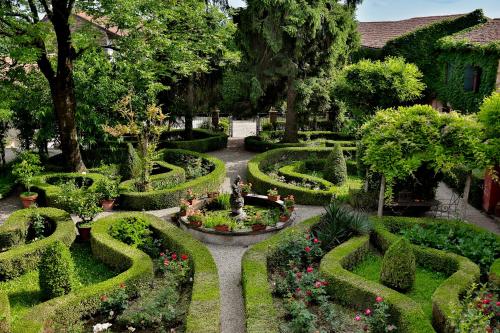 Zahrada ubytování Relais I Castagnoni