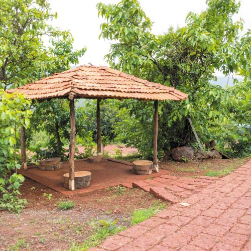 Taman di luar Forest Escapes Koyna