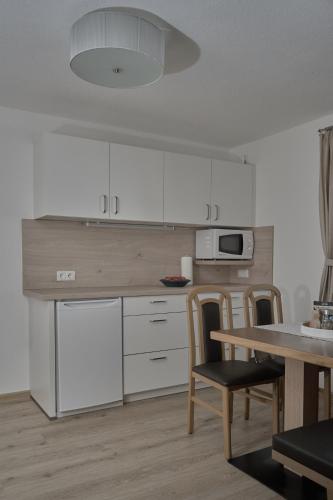 Η κουζίνα ή μικρή κουζίνα στο Appartement Trujen