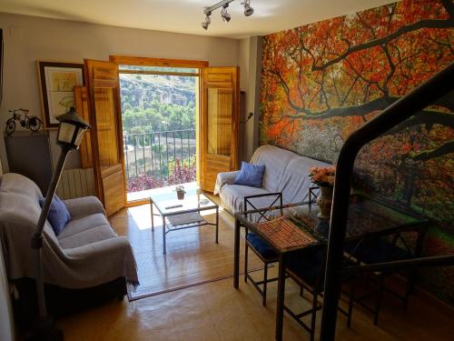 Χώρος καθιστικού στο 2 Balcones a la Hoz