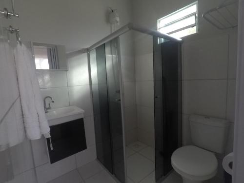 Mambaí Inn tesisinde bir banyo