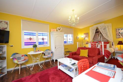 Posezení v ubytování Dalfruin B&B