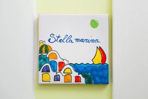 a picture of a sign on a wall at 'A Regina b&b Cetara in Cetara