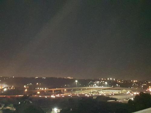 Nespecifikovaný výhled na destinaci Durban nebo výhled na město při pohledu z apartmánu