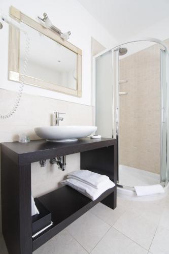 Koupelna v ubytování B&B Ca' Bonvicini