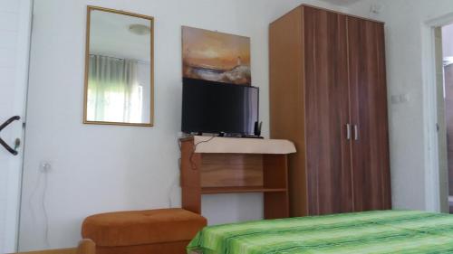 TV in/ali zabaviščno središče v nastanitvi Rooms Sijak