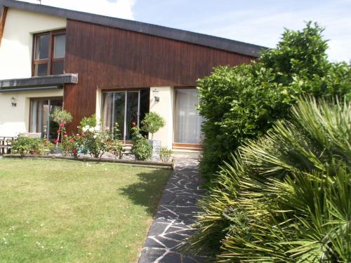 Zahrada ubytování chambre normande