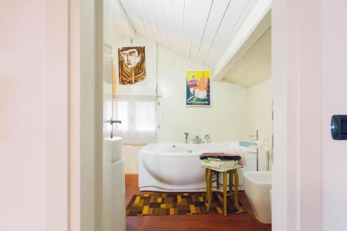 Ein Badezimmer in der Unterkunft Casa Allori
