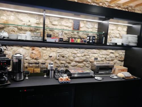 Кухня или мини-кухня в Agriturismo Casanova di Pescille
