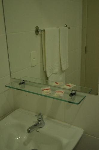 Hotel Flat Itaipavaにあるバスルーム