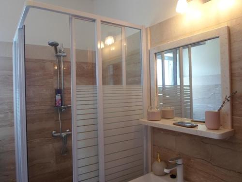 Kúpeľňa v ubytovaní Apartman Lapis