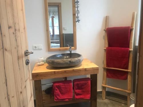 Koupelna v ubytování Family Retreat Maria Alm