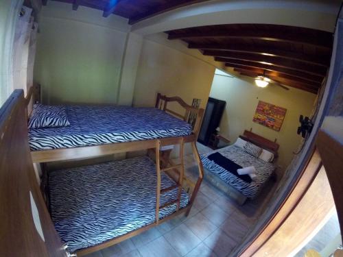 Postel nebo postele na pokoji v ubytování Punta Hills Montanita