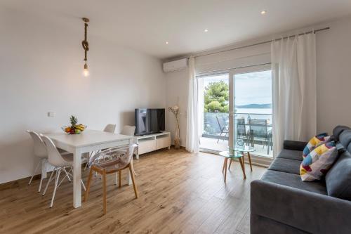 Χώρος καθιστικού στο SeaHouse H.A.W.K.