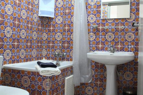 Koupelna v ubytování El Hamra Hotel