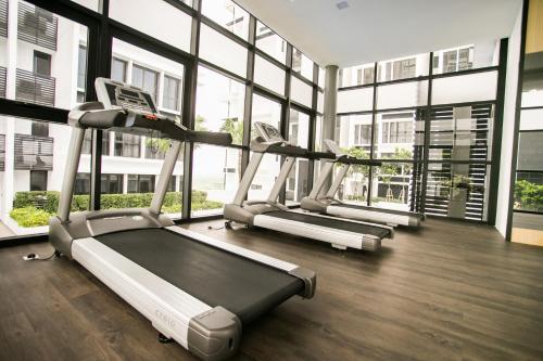 Fitness centrum a/nebo fitness zařízení v ubytování Econest Apartment By The one - Educity Nusajaya