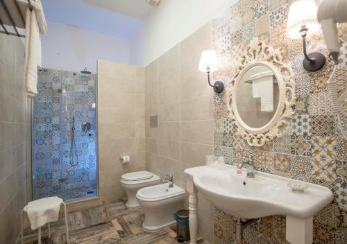 Koupelna v ubytování Pontenuovo Bed