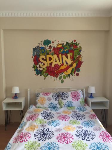 Ένα ή περισσότερα κρεβάτια σε δωμάτιο στο Deeps Hostel Eskişehir