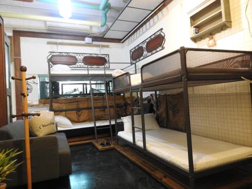 Ένα ή περισσότερα κρεβάτια σε δωμάτιο στο House Lane 123